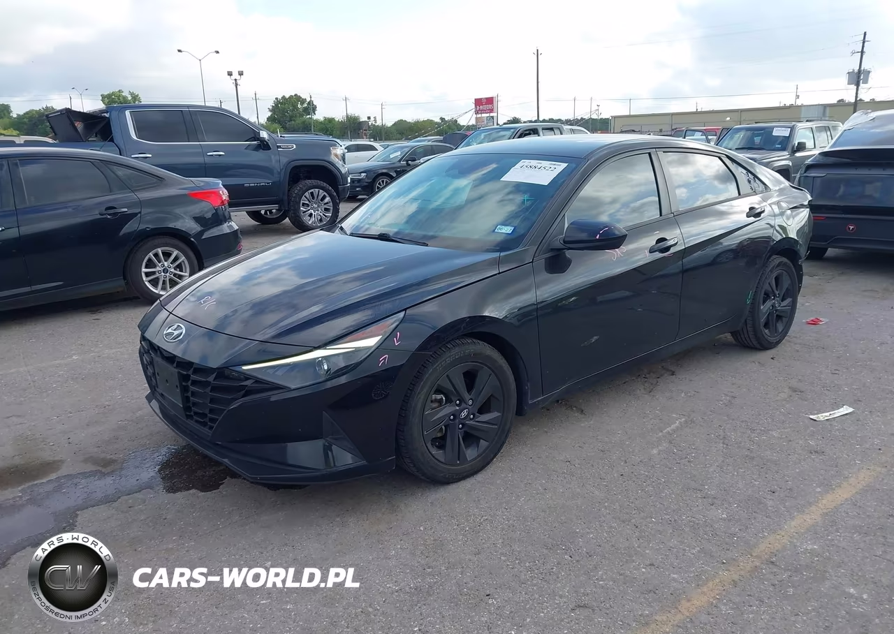 2021 Hyundai Elantra Sel VIN:5NPLS4AG0MH051081 - 2