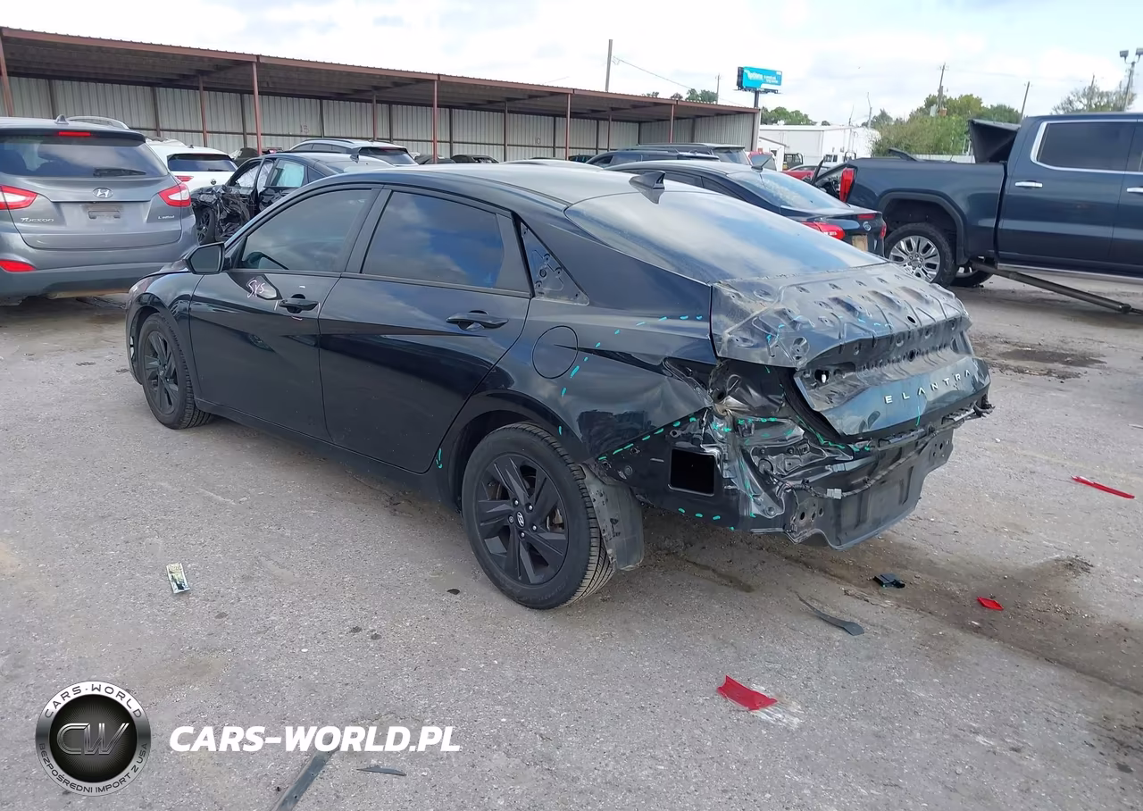 2021 Hyundai Elantra Sel VIN:5NPLS4AG0MH051081 - 3
