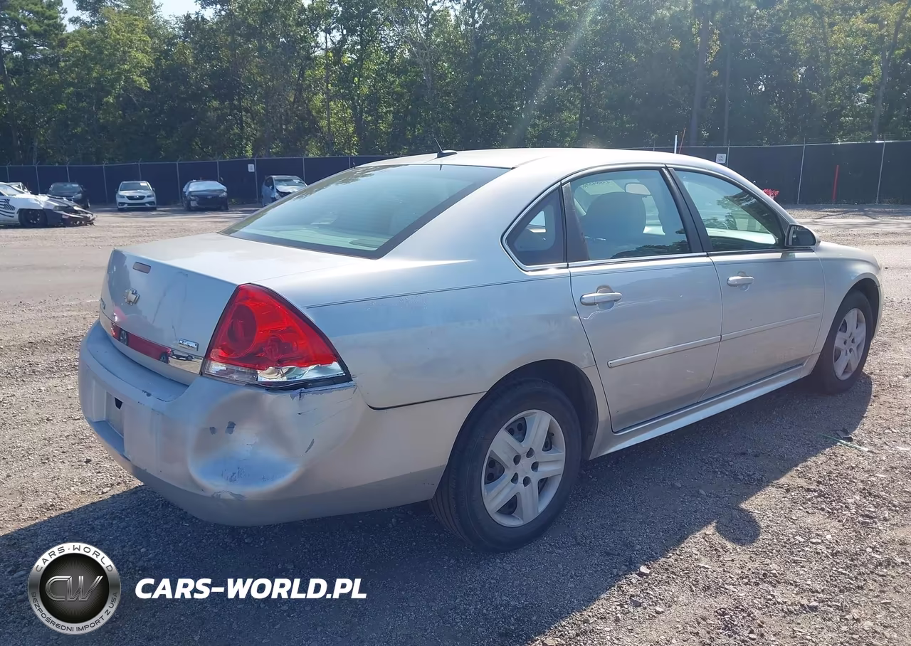 2011 Chevrolet Impala Ls VIN:2G1WF5EK8B1146176 - 4