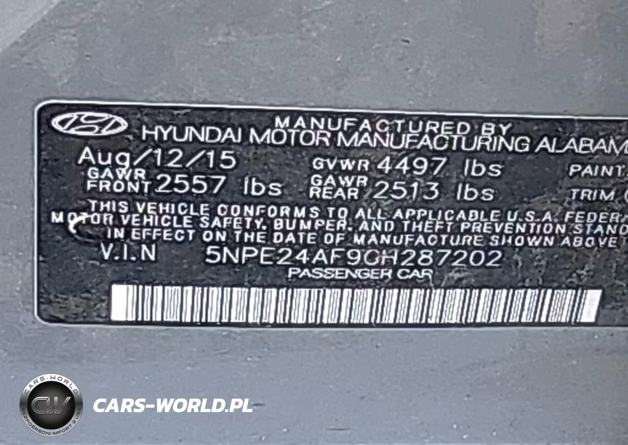 2016 Hyundai Sonata Se VIN:5NPE24AF9GH287202 - 9