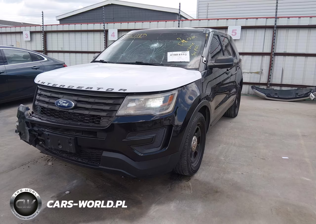 2017 Ford Utility Police Interceptor VIN:1FM5K8AT3HGE30580 - 2