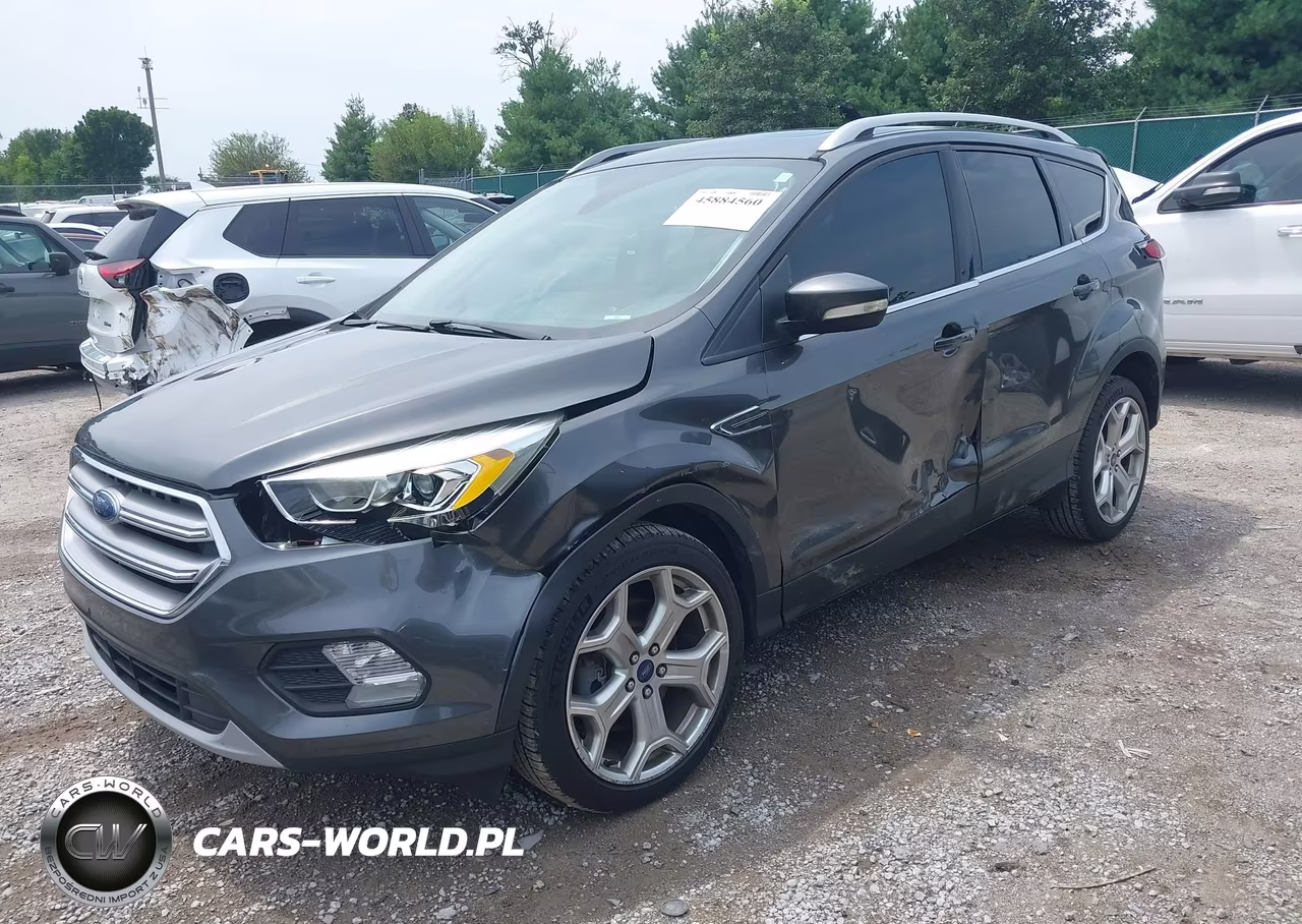 2017 Ford Escape Titanium VIN:1FMCU0J92HUB76854 - 2