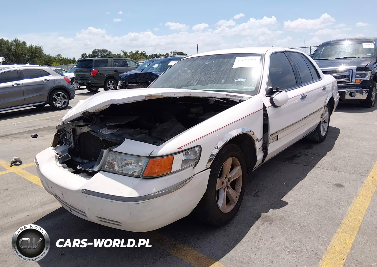 2000 Mercury Grand Marquis Gs VIN:2MEFM74W2YX630653 - 2