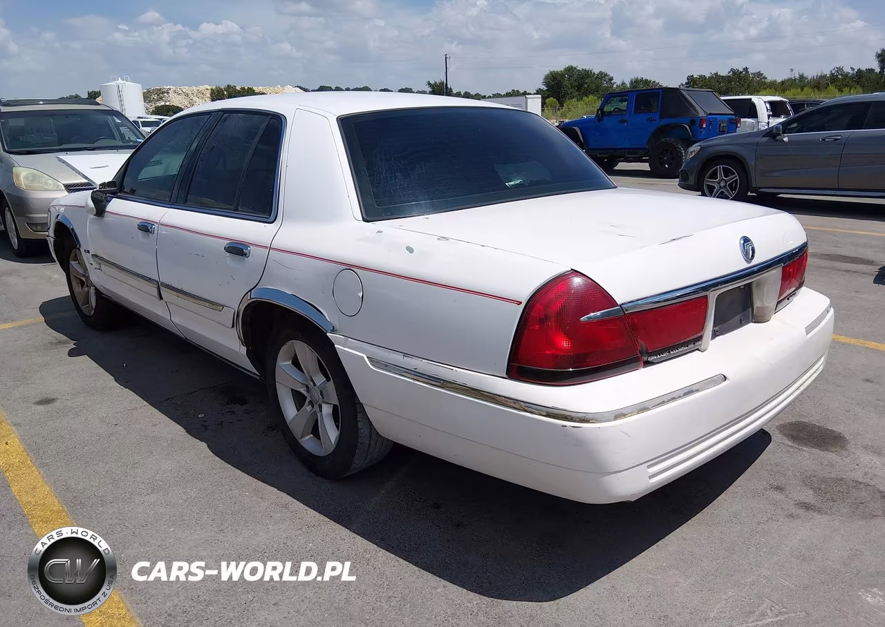 2000 Mercury Grand Marquis Gs VIN:2MEFM74W2YX630653 - 3