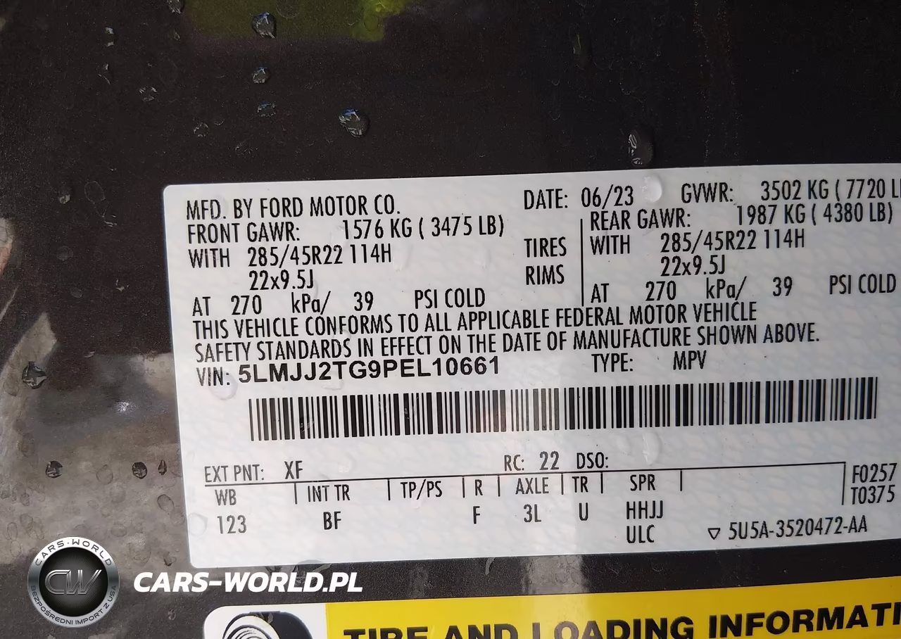 2023 Lincoln Navigator Black Label VIN:5LMJJ2TG9PEL10661 - 9