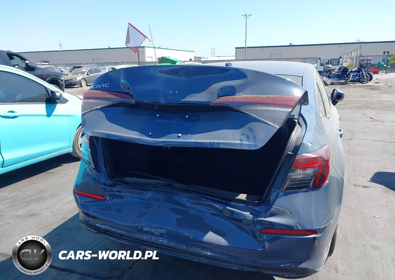 2026 Honda Civic Lx VIN:2HGFE2F2XTH593173 - 16