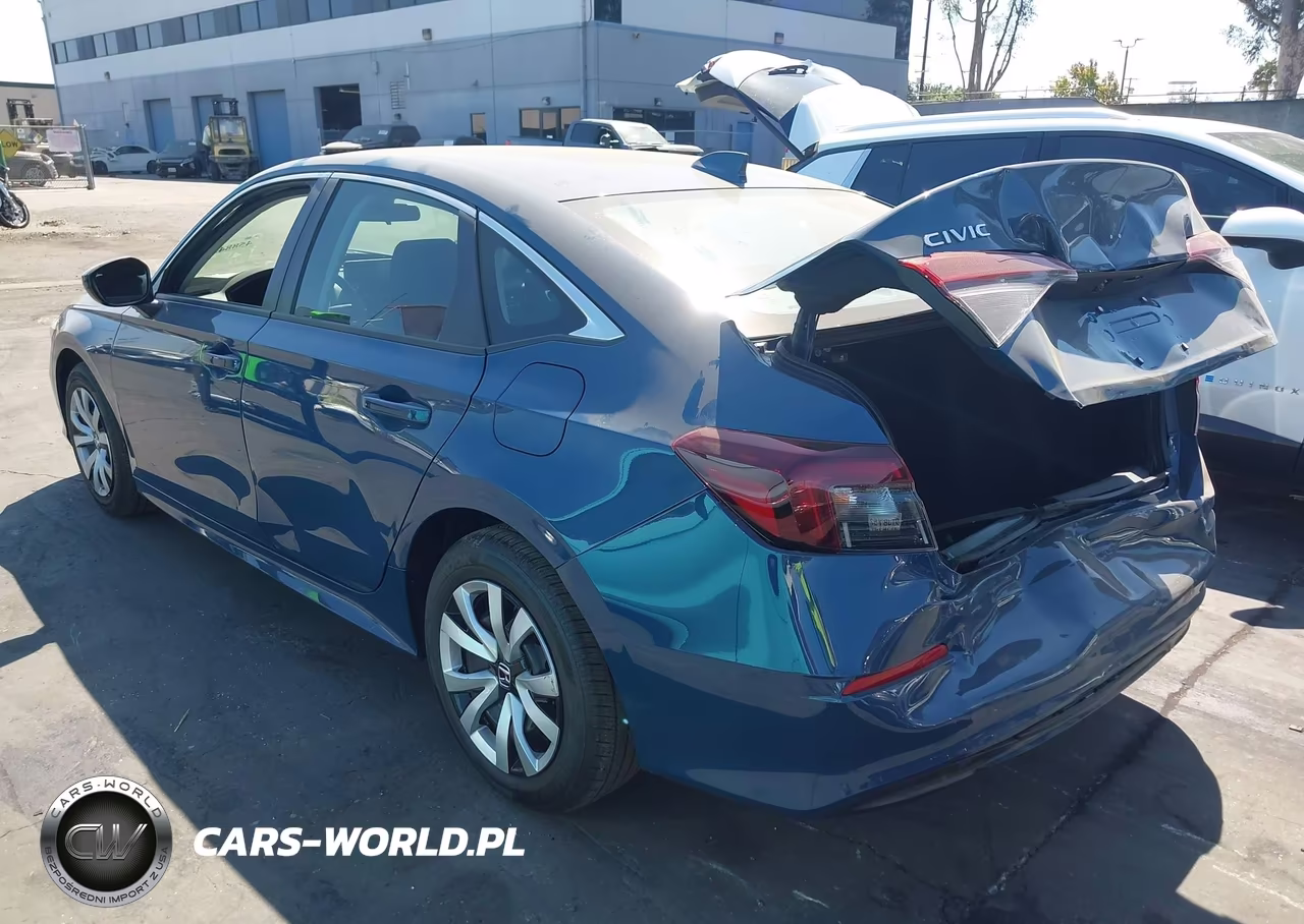 2026 Honda Civic Lx VIN:2HGFE2F2XTH593173 - 3