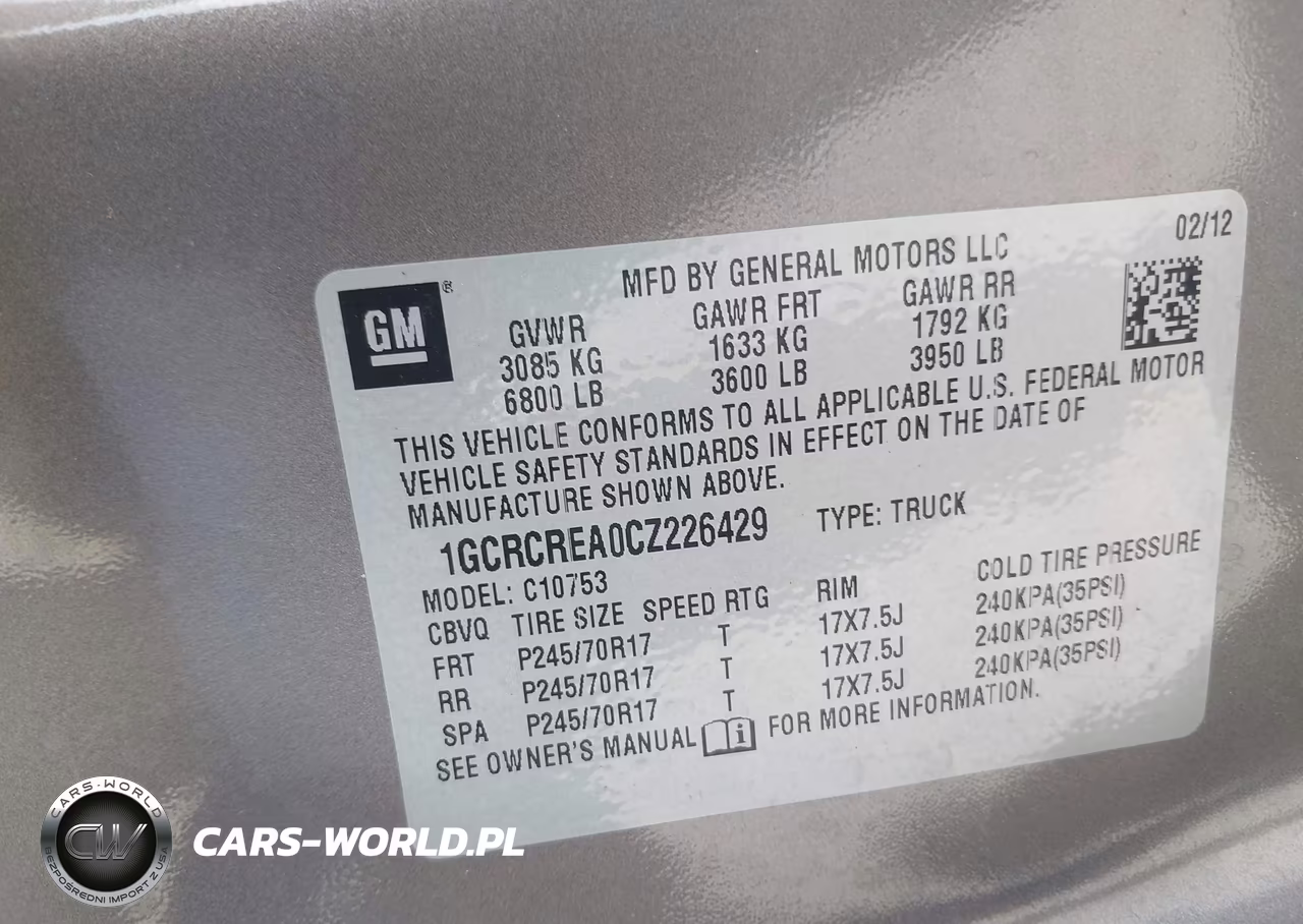 2012 Chevrolet Silverado 1500 Ls VIN:1GCRCREA0CZ226429 - 9