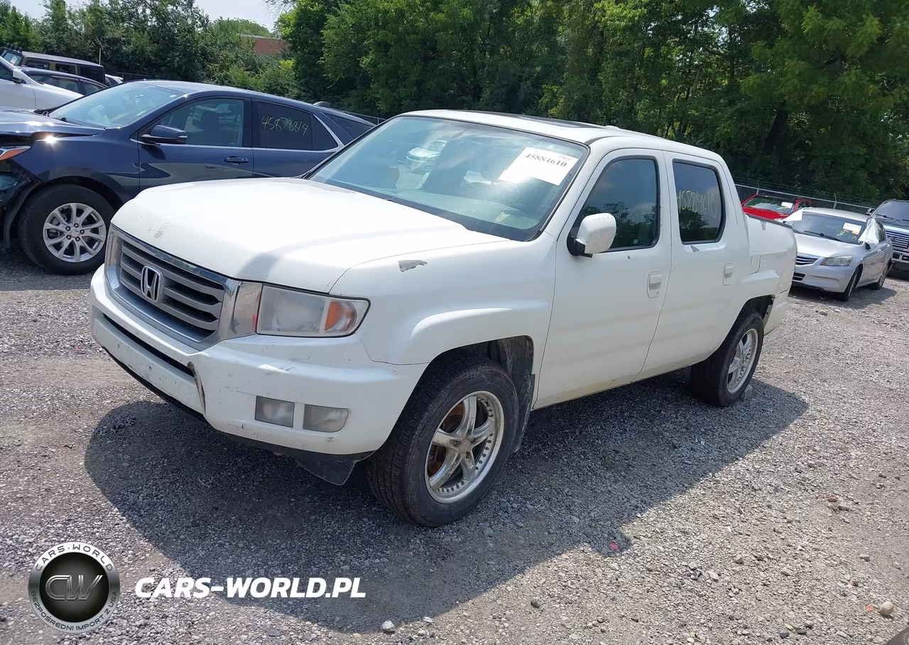 2014 Honda Ridgeline Rtl VIN:5FPYK1F57EB004827 - 2