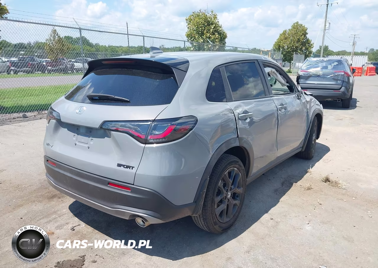 2025 Honda Hr-V 2Wd Sport VIN:3CZRZ1H54SM719782 - 4