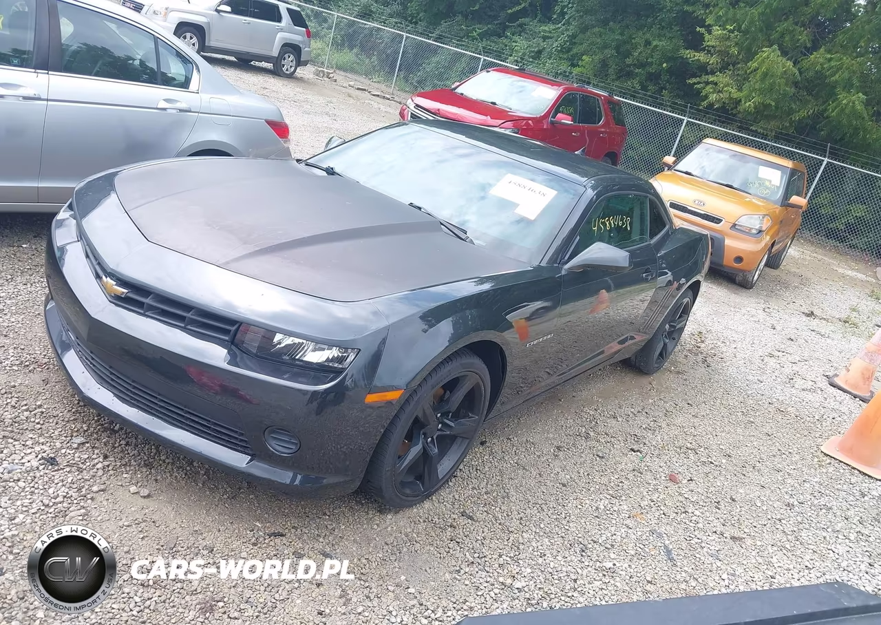 2014 Chevrolet Camaro 2Ls VIN:2G1FA1E34E9263730 - 2