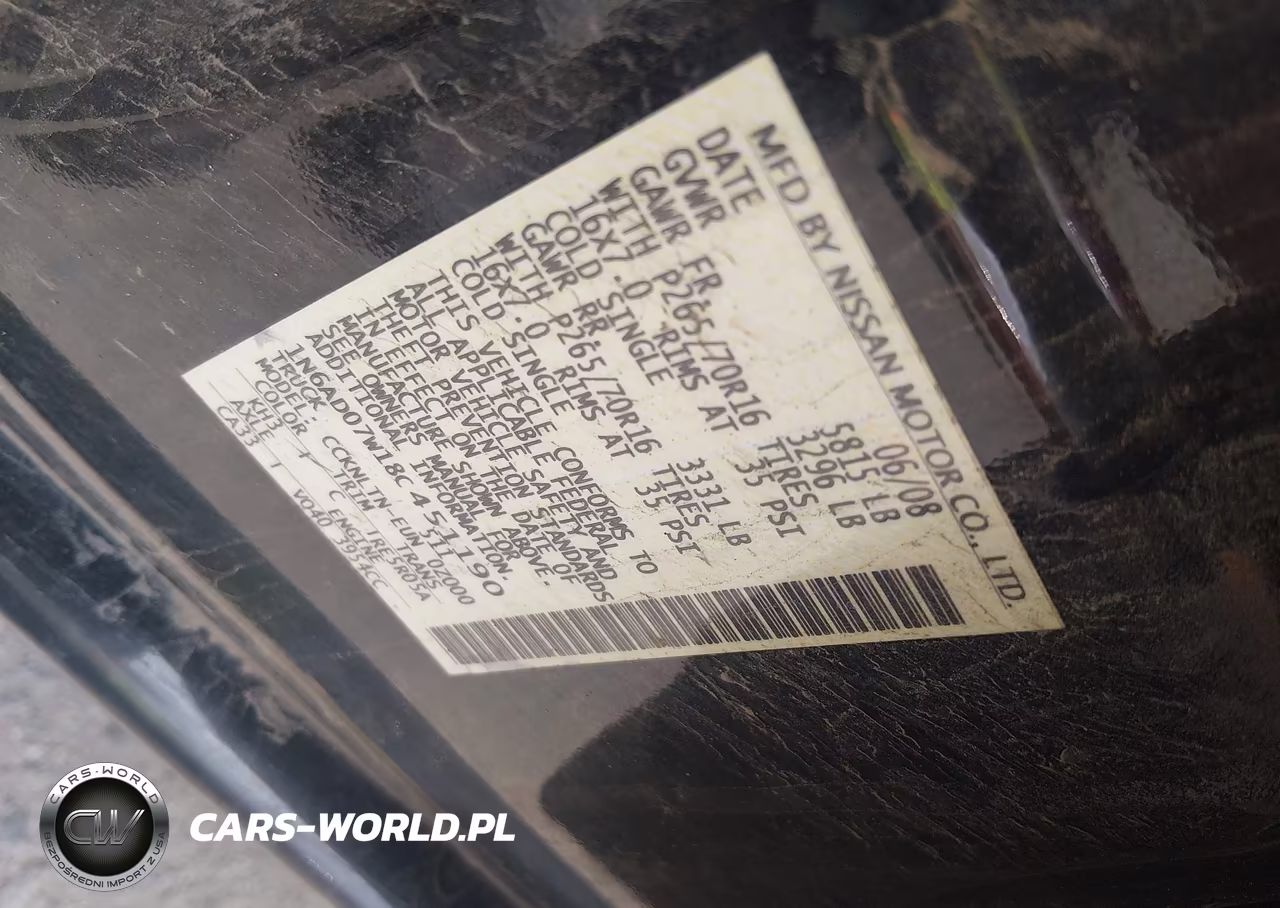 2008 Nissan Frontier Se VIN:1N6AD07W18C451190 - 9