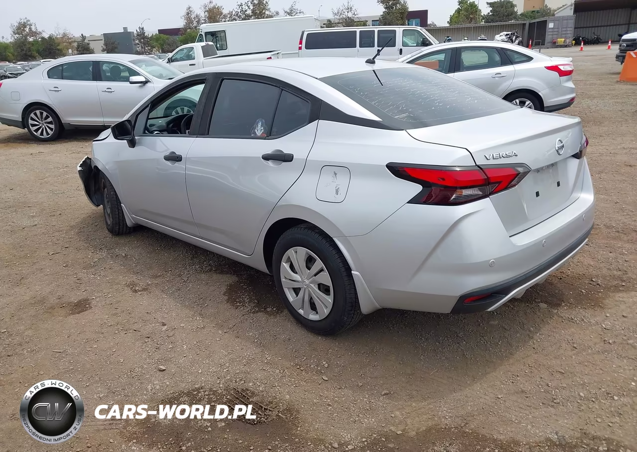 2020 Nissan Versa S Xtronic Cvt VIN:3N1CN8DV1LL919664 - 3
