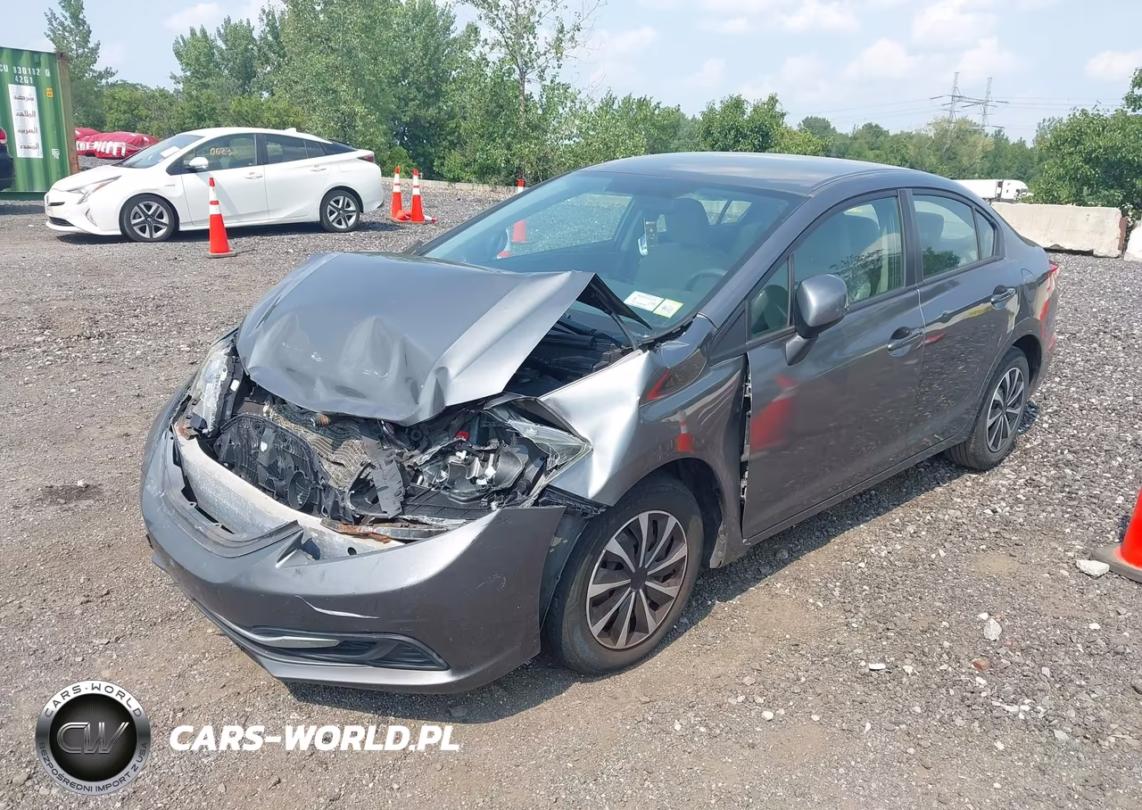 2013 Honda Civic Lx VIN:19XFB2F57DE245488 - 2