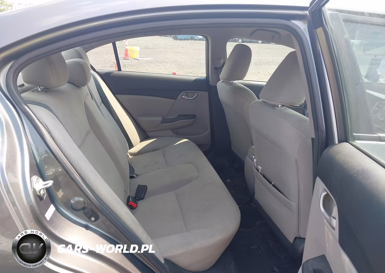 2013 Honda Civic Lx VIN:19XFB2F57DE245488 - 8