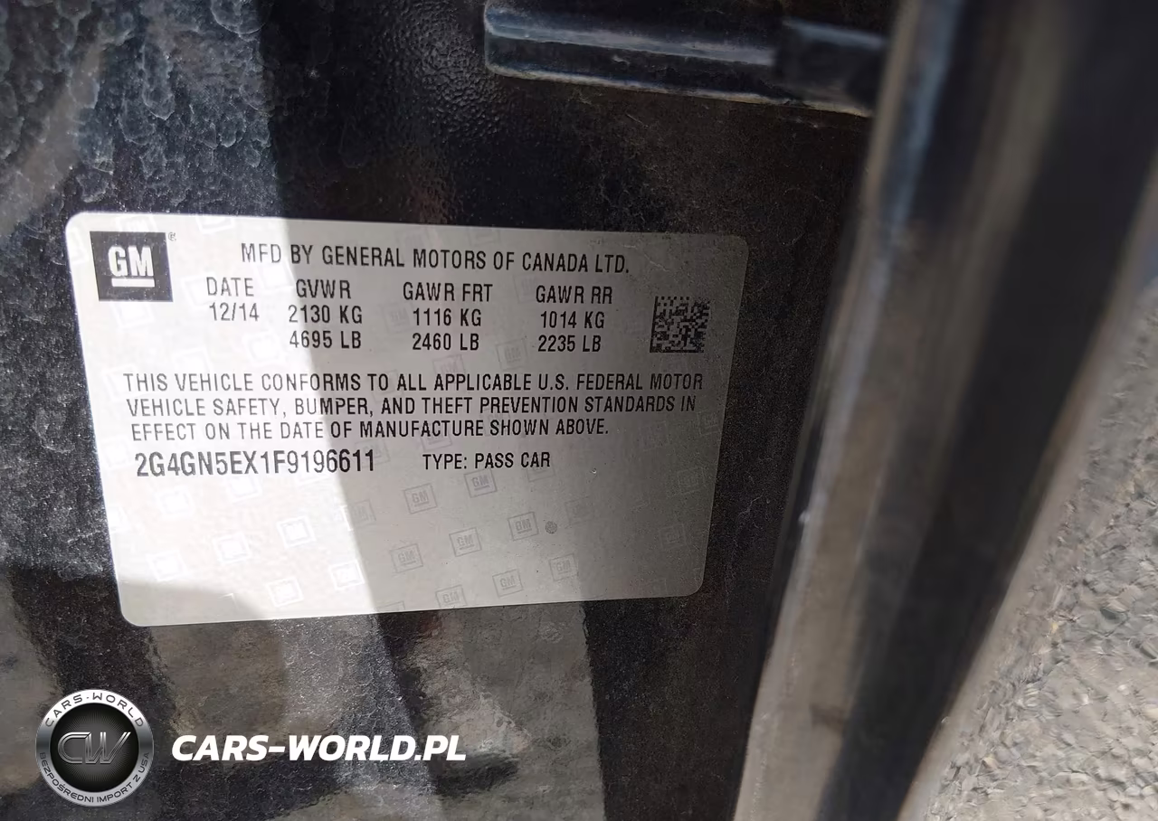 2015 Buick Regal Turbo-E-Assist Premium I VIN:2G4GN5EX1F9196611 - 9