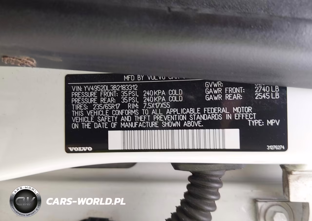 2011 Volvo Xc60 3.2 VIN:YV4952DL3B2183312 - 9