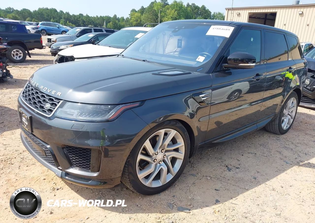 2020 Land Rover Range Rover Sport Hse Mhev VIN:SALWR2SU0LA718022 - 2