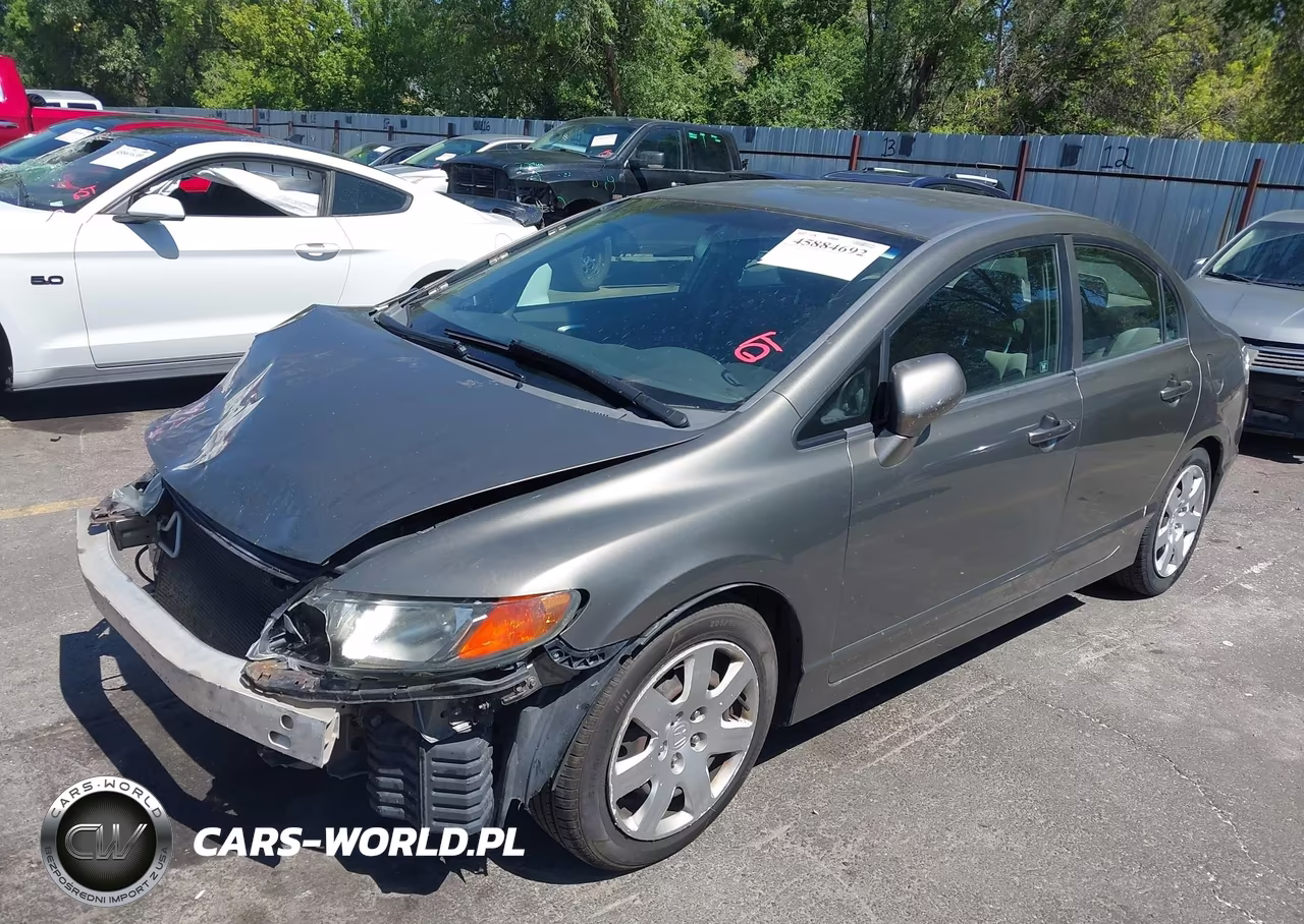 2007 Honda Civic Lx VIN:1HGFA16537L136696 - 2