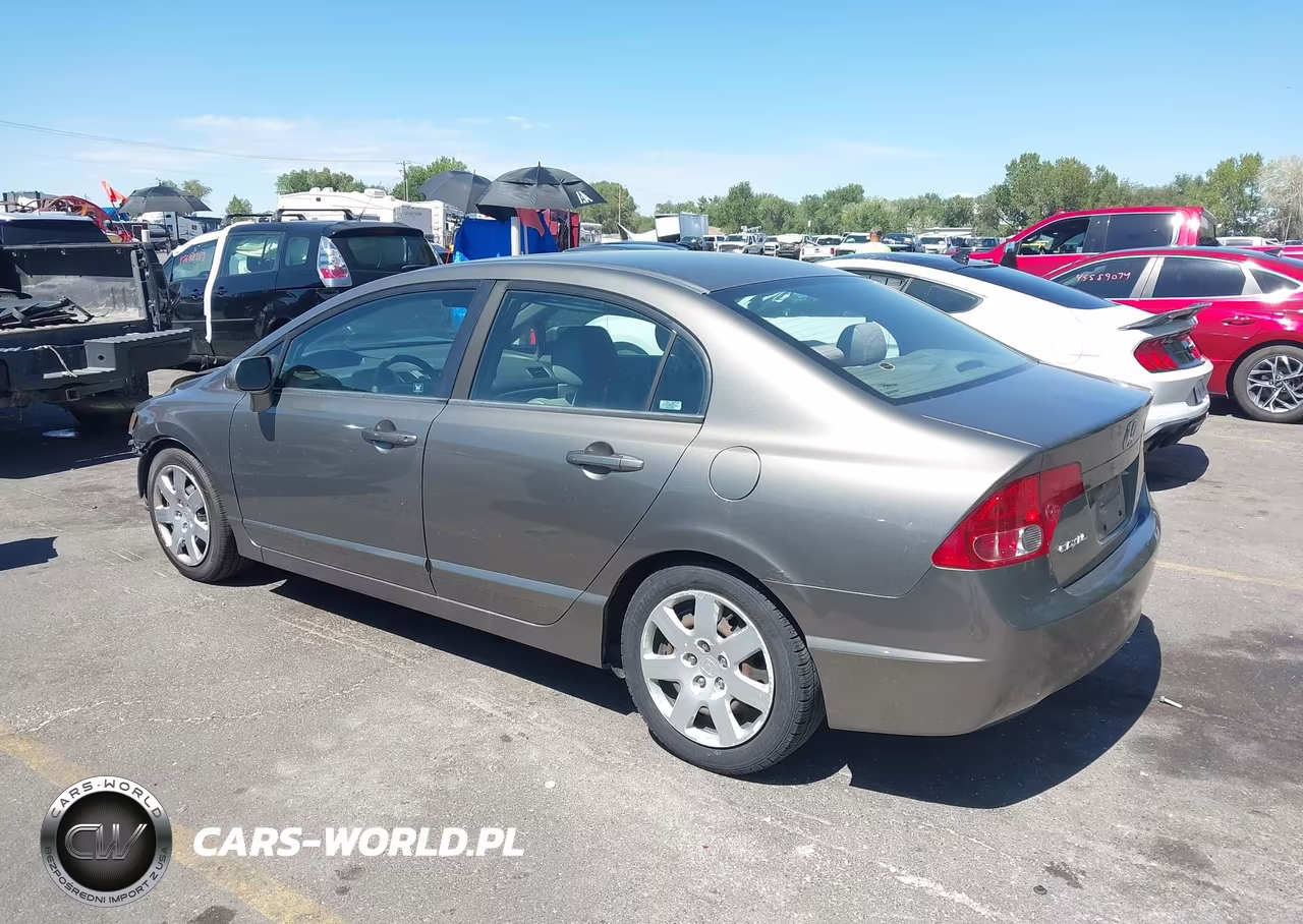 2007 Honda Civic Lx VIN:1HGFA16537L136696 - 3