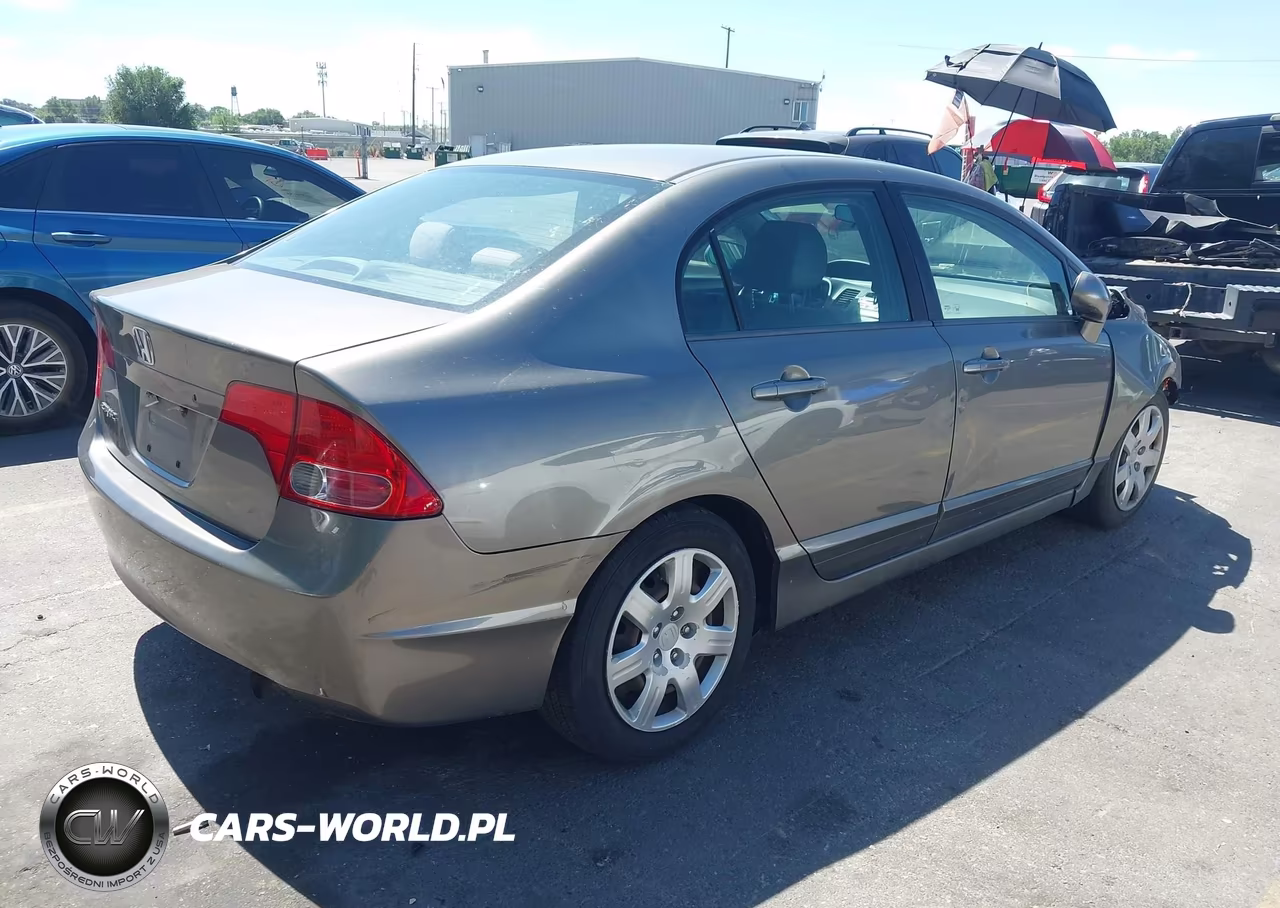 2007 Honda Civic Lx VIN:1HGFA16537L136696 - 4