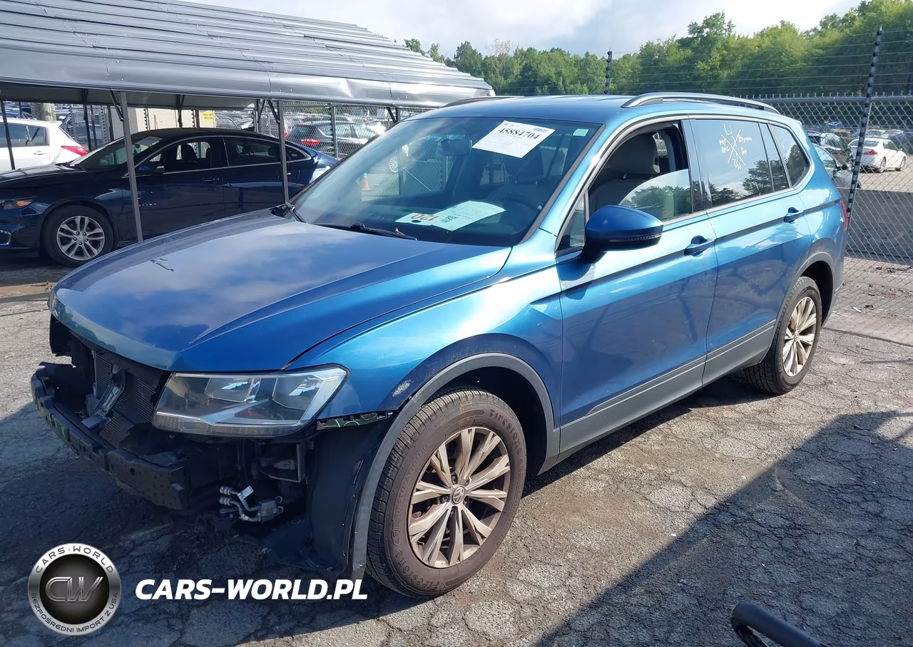 2018 Volkswagen Tiguan 2.0T S VIN:3VV0B7AX4JM123394 - 2
