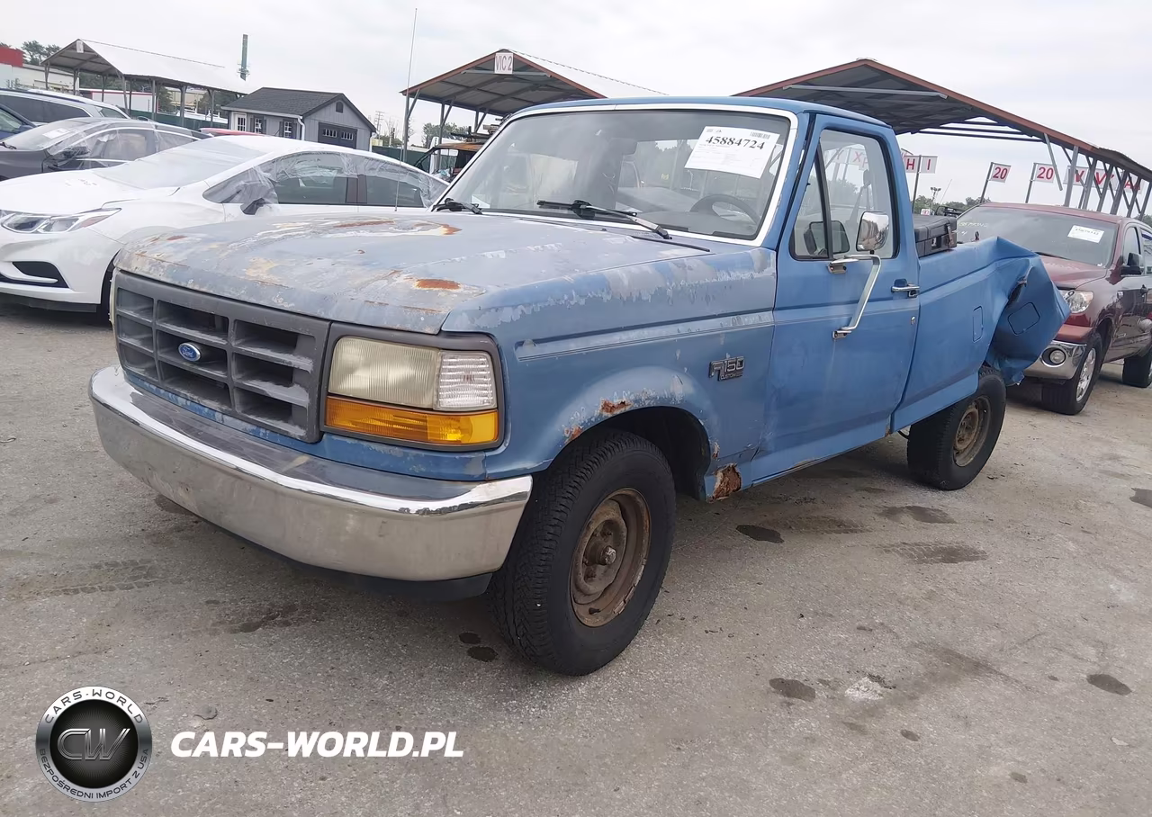 1992 Ford F150 VIN:1FTDF15Y7NLA33216 - 2