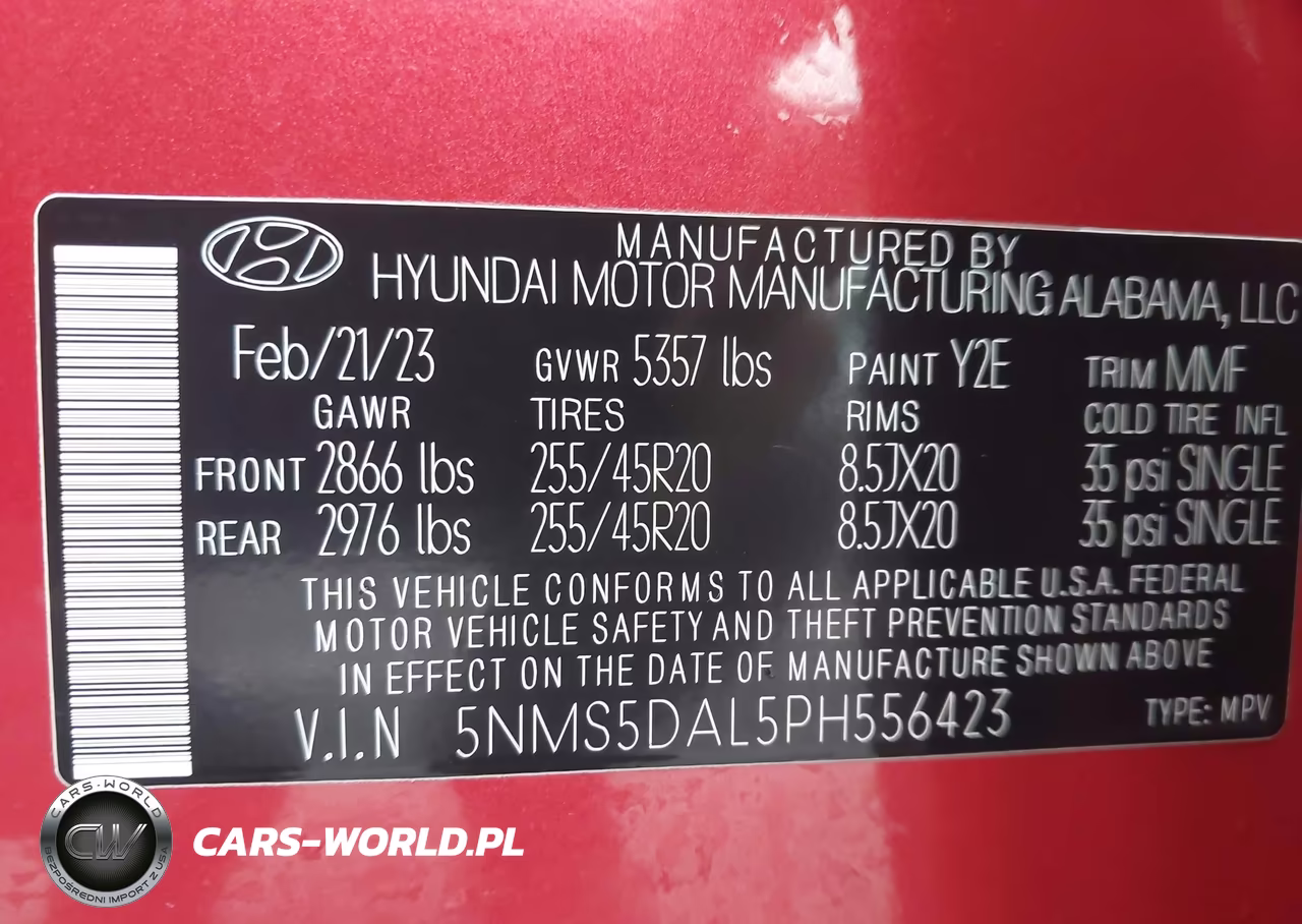 2023 Hyundai Santa Fe Calligraphy VIN:5NMS5DAL5PH556423 - 17