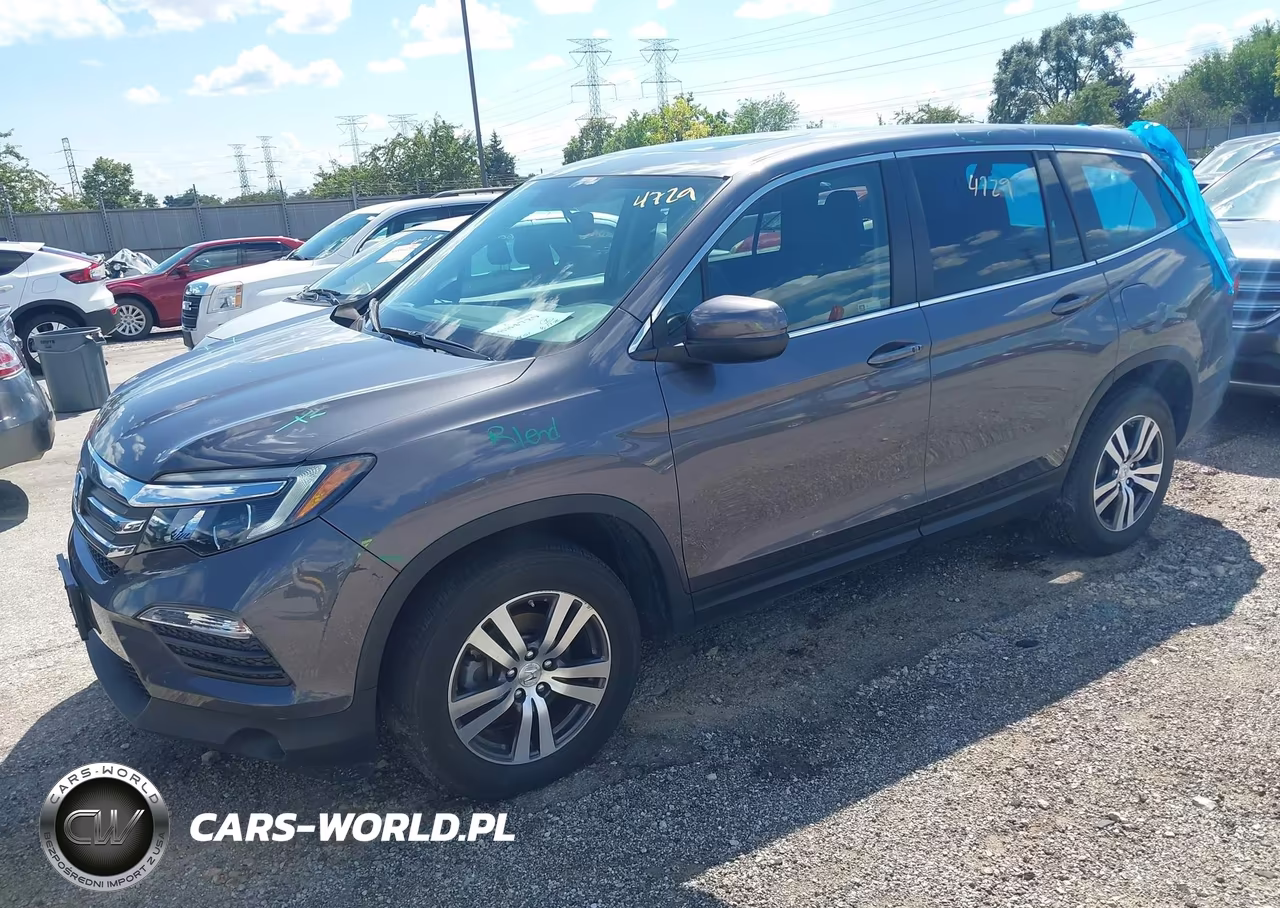 2018 Honda Pilot Ex-L VIN:5FNYF6H52JB002355 - 2
