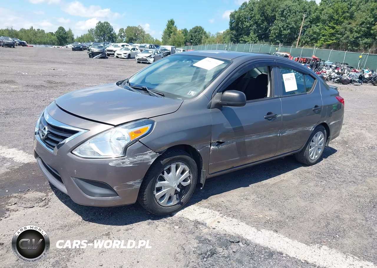 2015 Nissan Versa 1.6 S+ VIN:3N1CN7AP3FL863506 - 2
