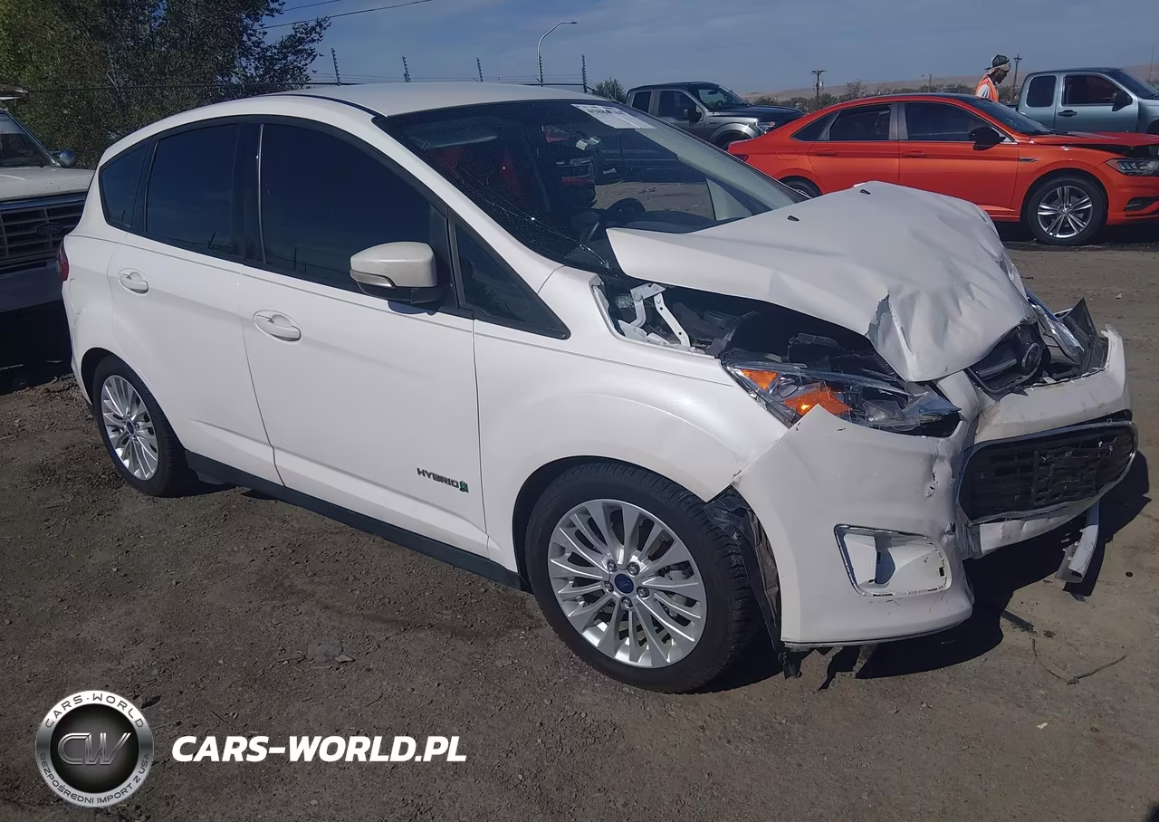 2018 Ford C-Max Hybrid Se VIN:1FADP5AU1JL102246 - 1