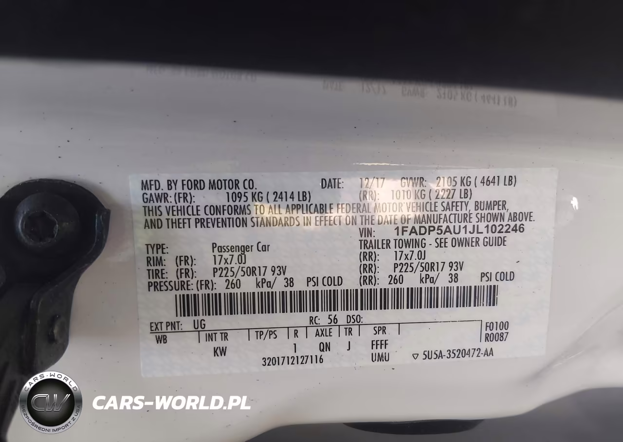 2018 Ford C-Max Hybrid Se VIN:1FADP5AU1JL102246 - 9