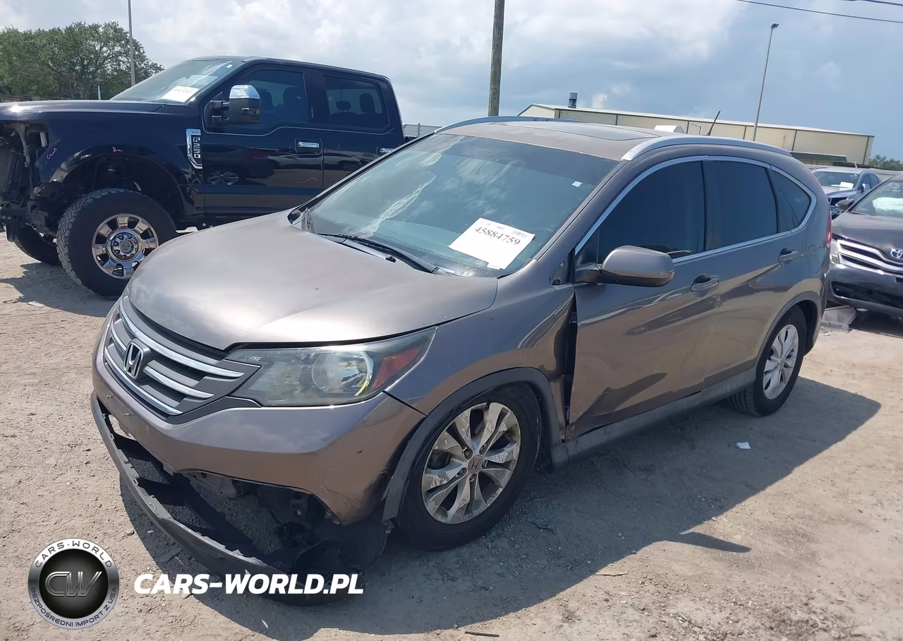 2013 Honda Cr-V Ex-L VIN:5J6RM4H71DL058119 - 2