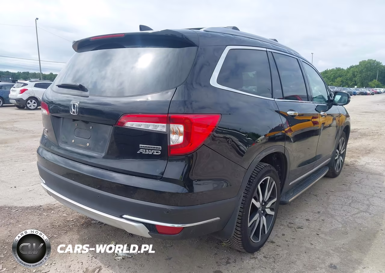 2022 Honda Pilot Awd Touring 8 Passenger VIN:5FNYF6H92NB002798 - 4