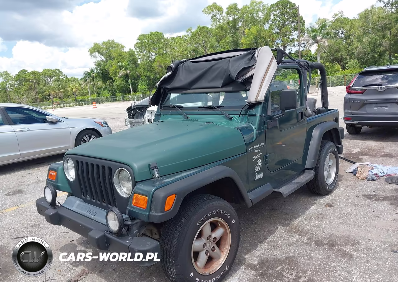 2000 Jeep Wrangler Sport VIN:1J4FA49S8YP704849 - 12