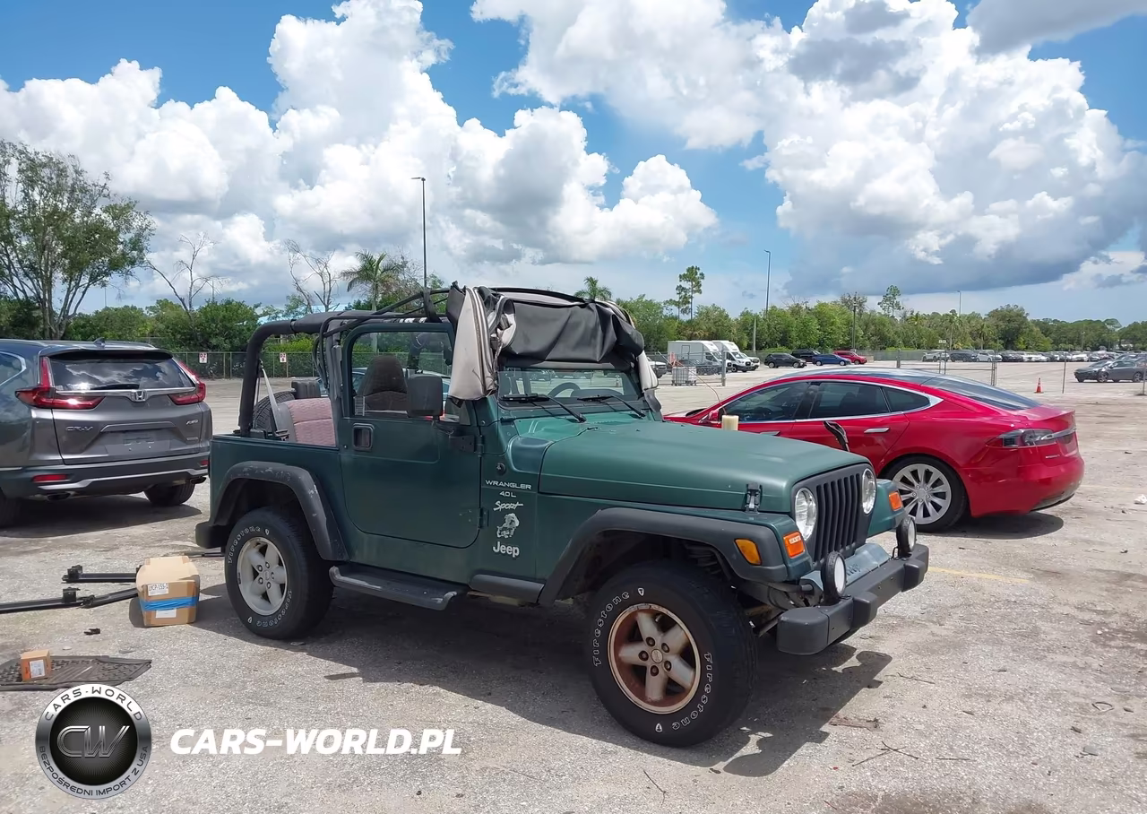 2000 Jeep Wrangler Sport VIN:1J4FA49S8YP704849 - 13