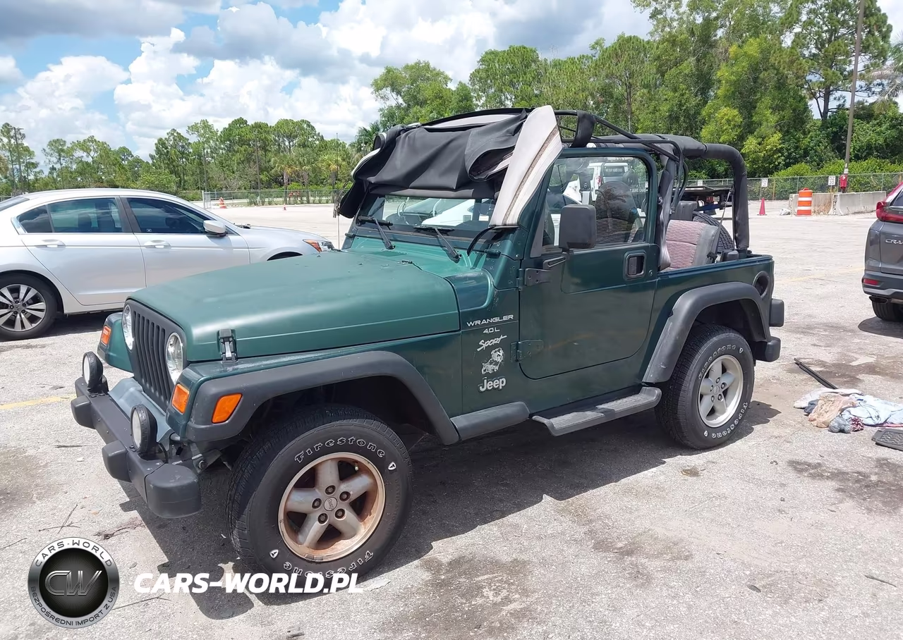 2000 Jeep Wrangler Sport VIN:1J4FA49S8YP704849 - 2