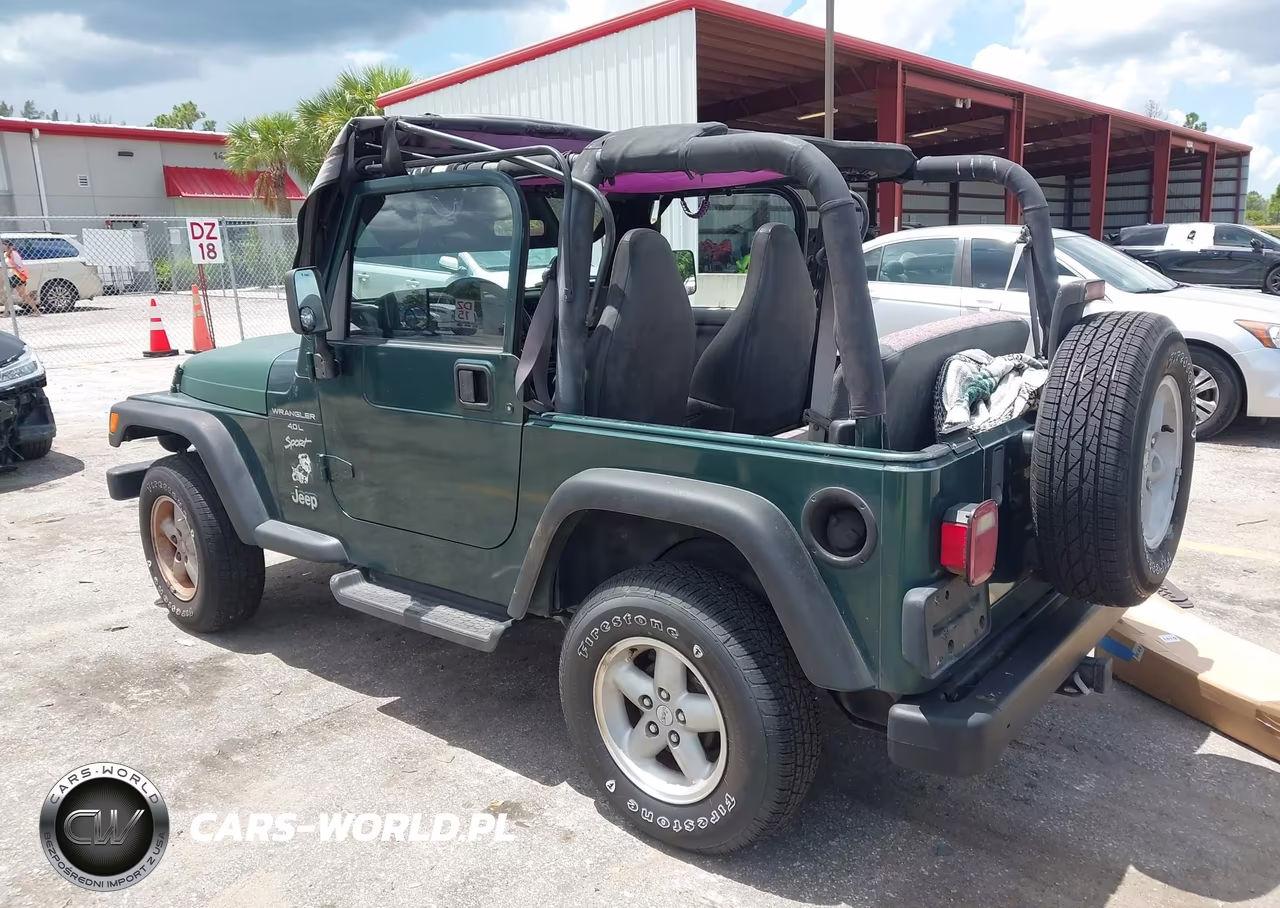 2000 Jeep Wrangler Sport VIN:1J4FA49S8YP704849 - 3