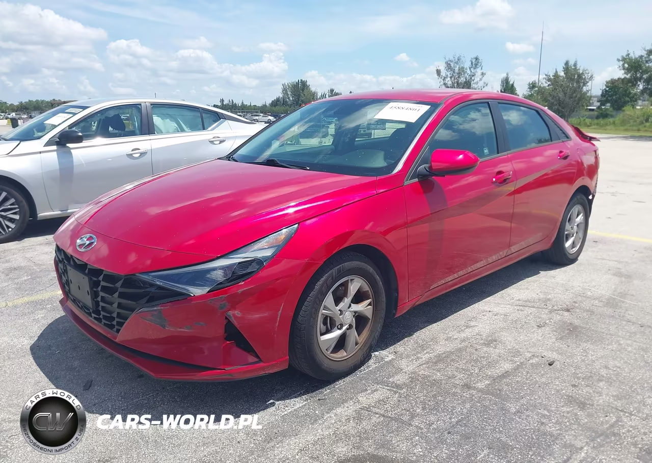 2021 Hyundai Elantra Se VIN:5NPLL4AG4MH036984 - 2