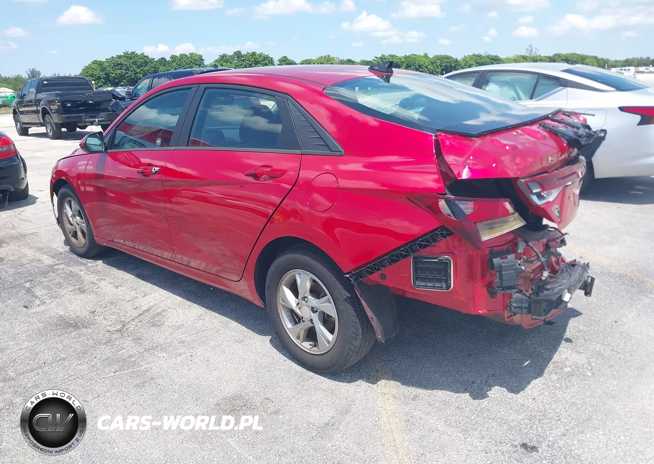 2021 Hyundai Elantra Se VIN:5NPLL4AG4MH036984 - 3