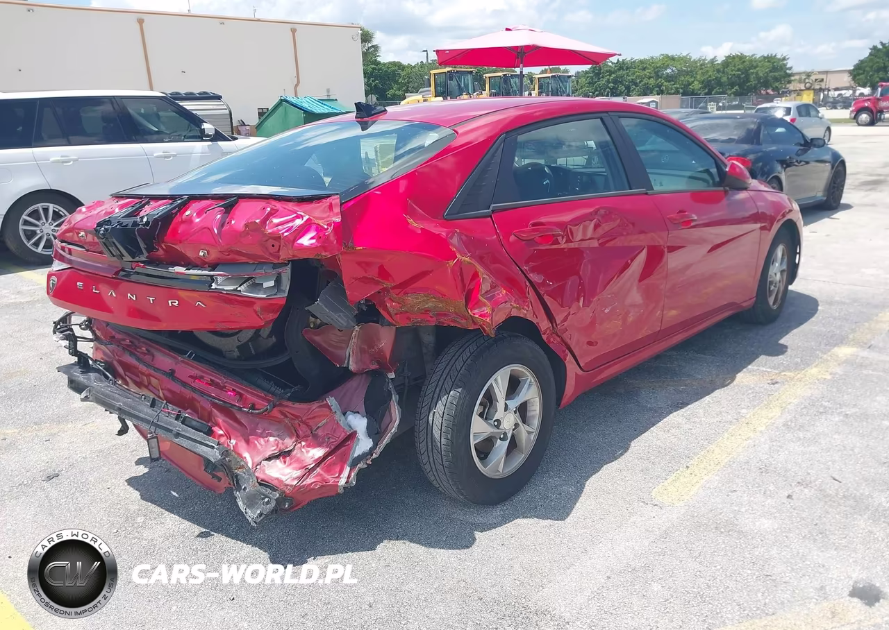 2021 Hyundai Elantra Se VIN:5NPLL4AG4MH036984 - 4