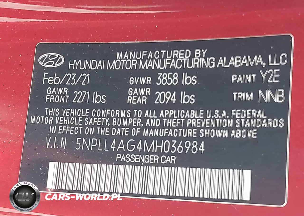 2021 Hyundai Elantra Se VIN:5NPLL4AG4MH036984 - 9