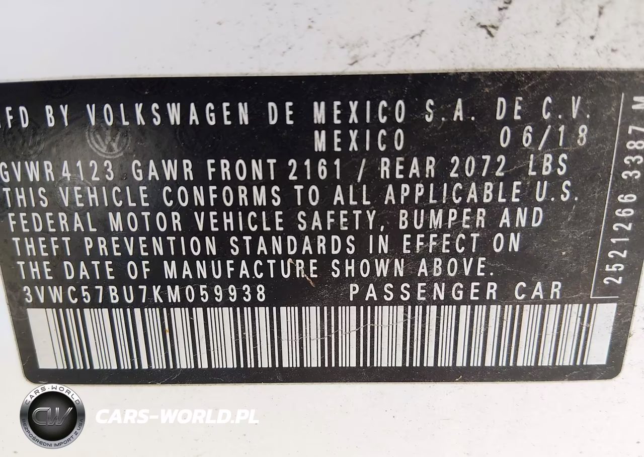 2019 Volkswagen Jetta 1.4T R-Line-1.4T S-1.4T Se VIN:3VWC57BU7KM059938 - 9