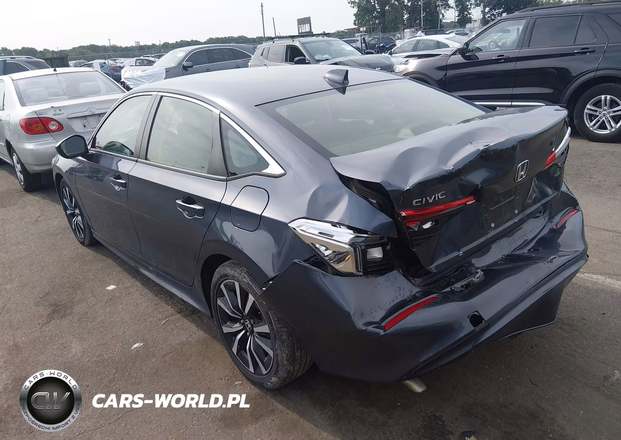 2022 Honda Civic Ex VIN:JHMFE1F7XNX010117 - 3