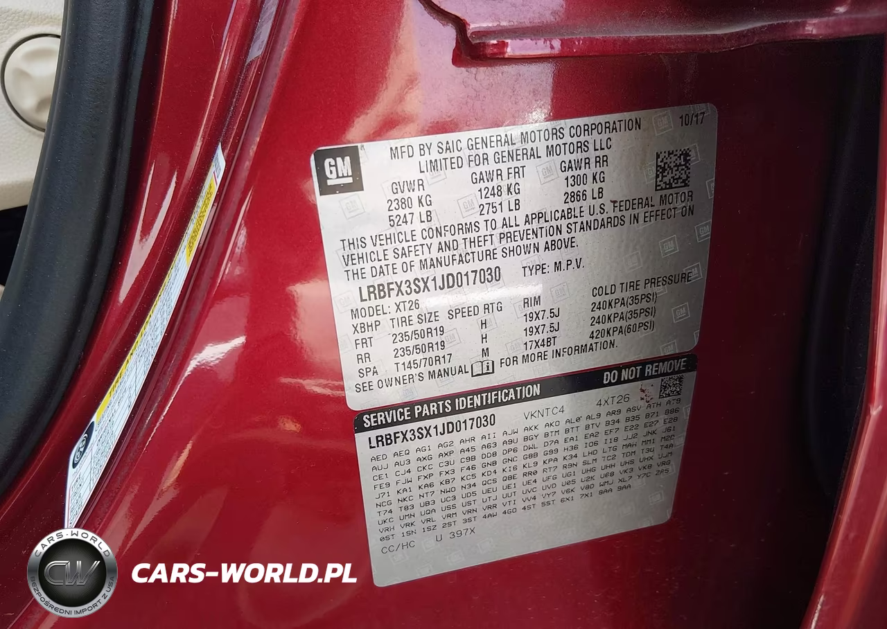 2018 Buick Envision Premium I VIN:LRBFX3SX1JD017030 - 9