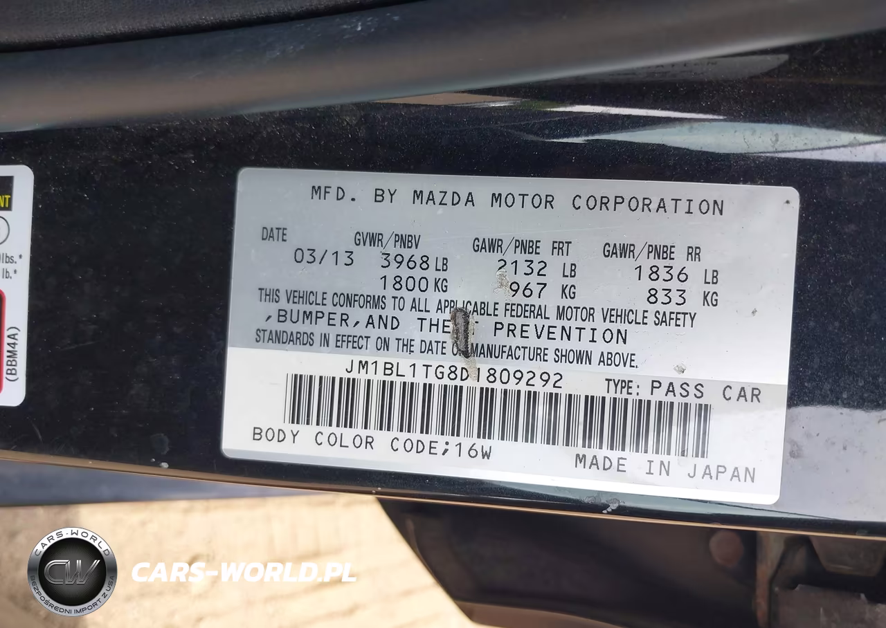2013 Mazda Mazda3 I Sv VIN:JM1BL1TG8D1809292 - 9