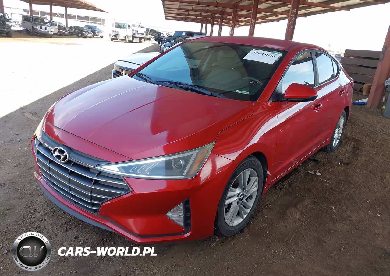 2020 Hyundai Elantra Sel VIN:5NPD84LF8LH544139 - 2