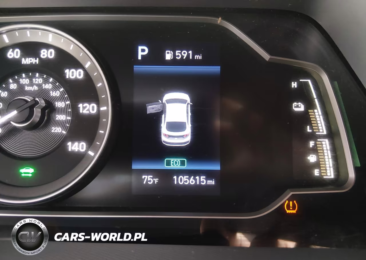 2020 Hyundai Ioniq Hybrid Blue VIN:KMHC65LC9LU186323 - 17