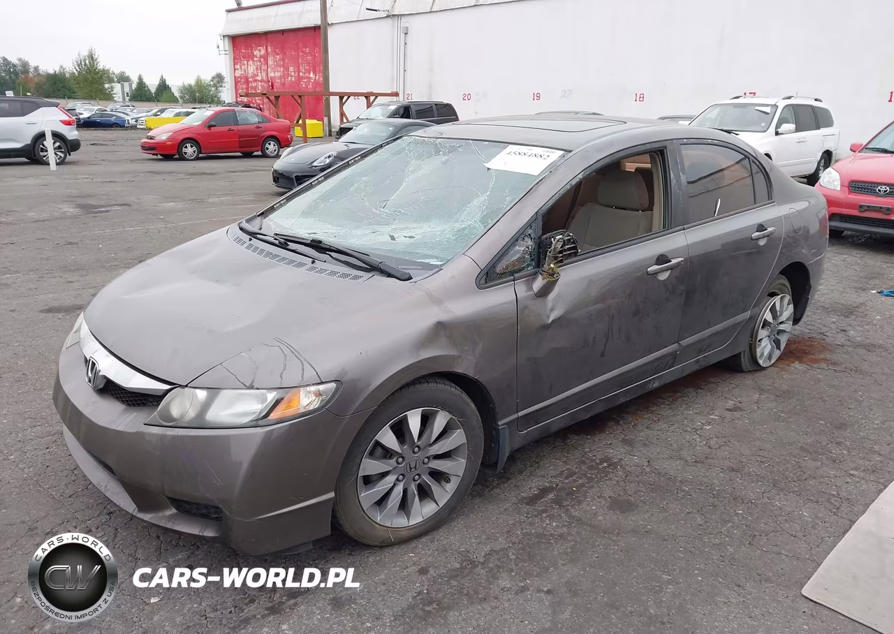 2009 Honda Civic Ex VIN:19XFA168X9E026751 - 2
