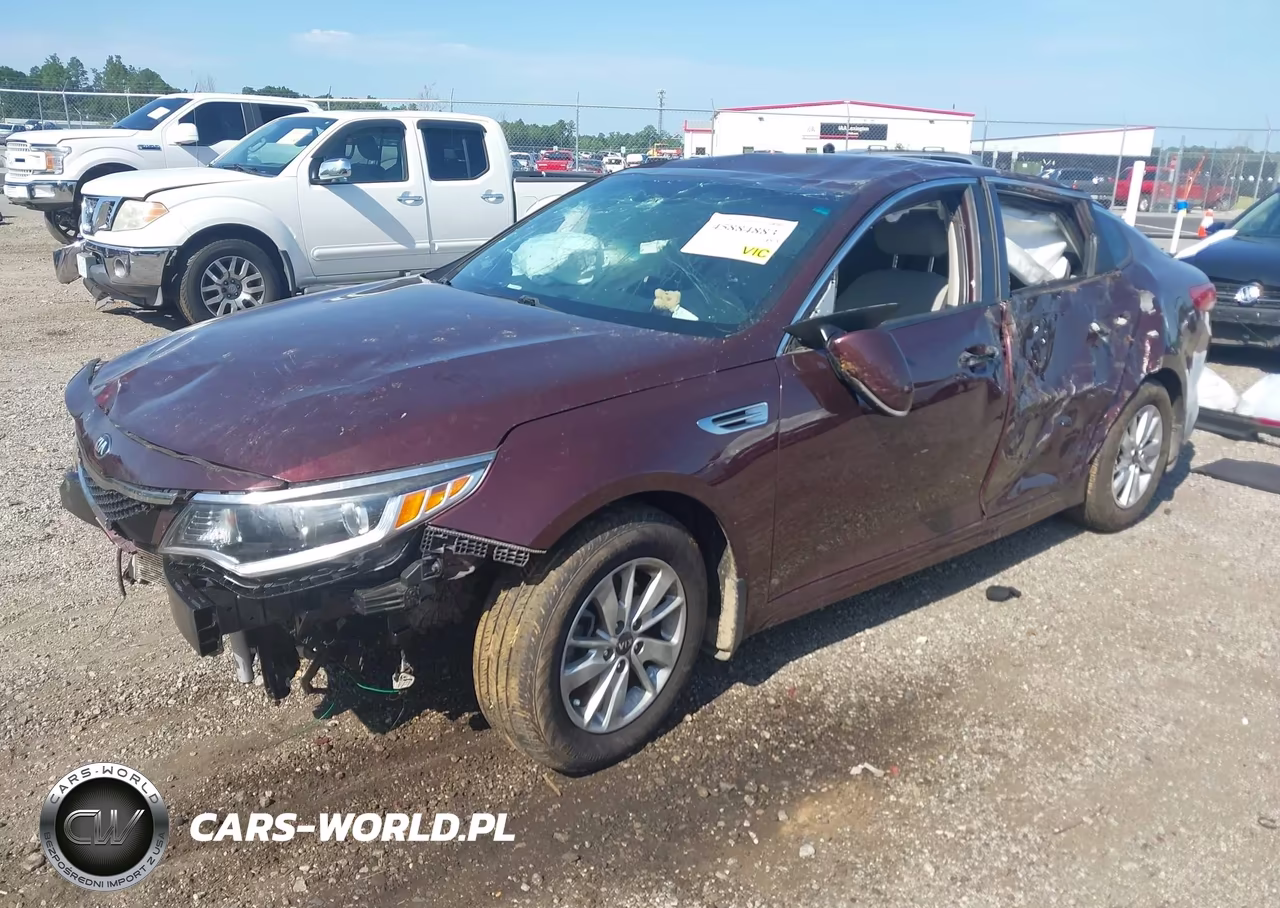 2016 Kia Optima Lx VIN:5XXGT4L37GG102410 - 2